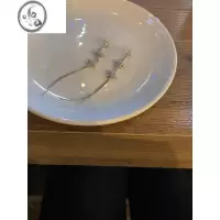 JiMi[蜜桃茶]繁星璀璨 气质款八芒星流苏耳环长款高级感名媛耳饰女