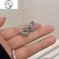 JiMi气质圈圈耳环女小众设计感高级2023新款独特百搭港风耳扣耳饰