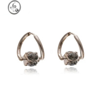 JiMi灵动旋转设计款耳环女小众高级感耳饰2023年新款潮耳扣冷淡风