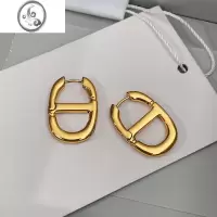 JiMi猪鼻子耳环女素圈耳钉圆圈圈耳扣金属复古简约气质耳饰