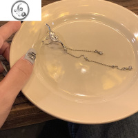 JiMi[蜜桃茶]超仙精灵蝴蝶流苏耳夹女无耳洞耳骨夹高级感耳挂耳饰夏