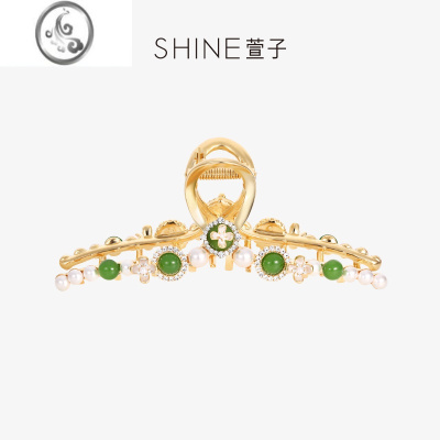 JiMiSHINE优雅丁香花大抓夹小众设计感后脑勺发饰12223040045