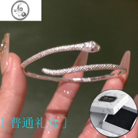 JiMiS9999银银小蛇手镯女冷性风设计小众百搭高级2023年新款手饰手链