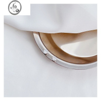 JiMi无耳洞磁吸耳钉女彩色锆石气质耳夹耳骨夹男耳饰耳环吸铁石耳蜗钉