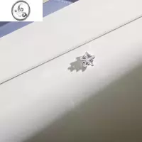 JiMi新款五角星磁吸耳夹无耳洞耳钉吸铁石耳骨夹假耳环男女潮网红耳饰
