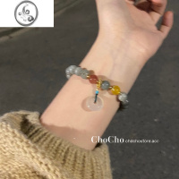 JiMichocho/新中式平安扣玉石手链小众设计感国风手串个性高级感手饰