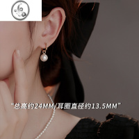 JiMi珍珠耳环小众设计感轻奢高级法式耳饰网红高级感耳环2023新款