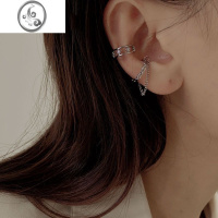 JiMi复古耳夹女ins小众简约高级感镶钻无耳洞耳夹耳骨夹耳饰
