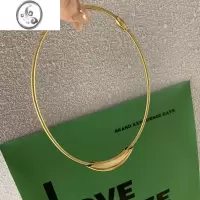 JiMi钛钢项链ins个性时尚夸张弯管项圈欧美小众设计感金属锁骨链颈链
