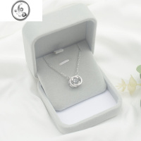 JiMi925银银跳动的心项链女轻奢小众设计高级感闺蜜礼物ins2023新款夏