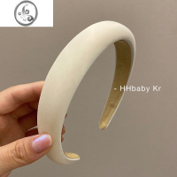 JiMi[HHBABY KR]法式高级感银色简约海绵发箍ins网红增高颅顶发卡女