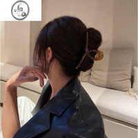 JiMi加大号 果冻巨大韩国奶奶抓夹洗澡后脑勺发夹子高级慵懒ins发量多