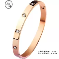 JiMi轻奢高级感情侣手镯钛钢开口小众设计高级感网红ins潮女