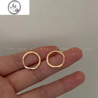 JiMi冷淡风金属圈圈耳扣女ins简约小众个性设计感耳圈气质高级感耳环