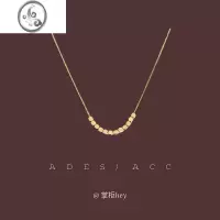 JiMiADES|店主自留~百搭重工幸运珠珠金色ins冷淡风设计师款项链A25