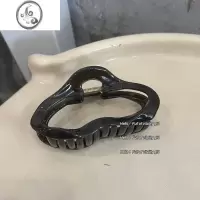 JiMi今天是气质美女!韩系ins风异形大号抓夹随意盘发后脑勺鲨鱼发抓