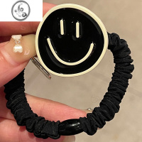 JiMi韩国东大门笑脸头绳2023年新款发圈扎头发发绳网红ins皮套女发饰