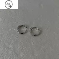 JiMi简约小巧素圈耳扣女夏简约小众设计高级感耳环日韩ins冷淡风耳圈