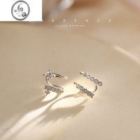 JiMi双层耳夹女无耳洞耳骨夹冷淡风小耳挂气质小巧精致耳环高级感耳饰