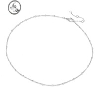 JiMieManco项链女士简约不锈钢锁骨链日韩玫瑰金网红欧美ins短款颈链