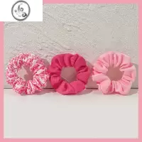 JiMi粉色大肠发圈网红ins头绳女夏季少女丸子头盘发扎头发橡皮筋头饰