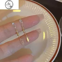 JiMi超闪锆石气质蚊香盘耳夹无耳洞女轻奢高级感耳环耳坠小众设计耳饰