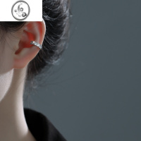 JiMi925银银耳夹女无耳洞耳骨夹法式轻奢高级大气简约冷淡风耳环耳饰