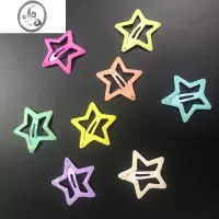 JiMi星星发夹侧边高级感可爱百搭发饰元气少女甜辣妹ins发卡