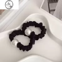 JiMi韩国ins珍珠大肠发圈森系超仙头饰简约少女头绳扎发皮筋网红发饰