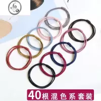 JiMi头绳韩国网红橡皮筋女扎头ins简约高弹力耐用发饰头饰扎马尾发圈