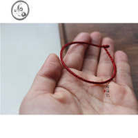 JiMi结福记2023本命年红绳好运平安健康手工编制手链脚链情侣手绳礼物