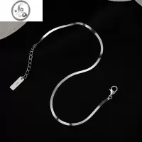 JiMi洗澡可带钛钢几何性感脚链夸张脚环女潮流风足链百搭脚饰金属足环
