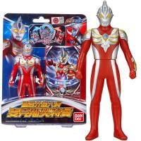 万代(BANDAI)奥特曼玩具模型迪迦赛罗银河奥特曼系列软胶14cm升级人偶欧布圆环圣剑玩具 麦克斯奥特曼