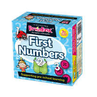 英国智库 早教卡片幼儿启蒙 识字卡片1-3-6岁儿童识图认知识学习数学教具 大脑瓜学前教育 数字