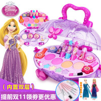 正品儿童化妆品女孩过家家玩具公主彩妆盒套装生日 长发公主化妆车