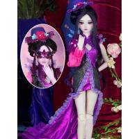 叶罗丽娃娃正品60厘米星夜公主款改妆夜萝莉娃娃全 毒娘娘（2衣1鞋）【新款雀雀脸】送面具 【60厘米正版】送：梳妆大礼包