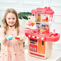 儿童厨房玩具套装女孩做饭男孩过家家仿真煮饭小宝宝厨具生日