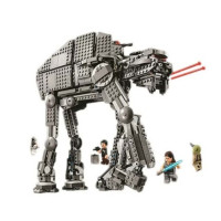 兼容乐高星球大战积木匹配乐高千年隼军事机器人偶男孩子拼装玩具7-12 运输机甲051