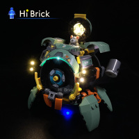 HiBrick灯饰 守望先锋破坏球 适用乐高75976积木 LED灯光灯具配灯 75976灯饰(仅售灯饰不含积木)