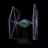 HiBrick灯饰 适用乐高75095星球大战钛战机积木 LED灯光灯具配灯 请注意:仅售灯饰,不含积木
