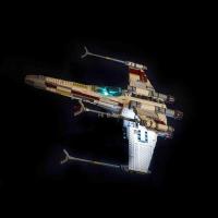 HiBrick灯饰 适用乐高10240红五星X翼战机 星球大战积木 LED灯光 请注意:仅售灯饰,不含积木