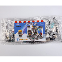 单款星堡XB01401/01402城市梦想家积木玩具跨境 01402袋装天文学家