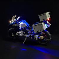 HiBrick积木灯饰 宝马越野摩托车 适用乐高42063 R1200GS灯光灯具 请注意:仅售灯饰,不含积木