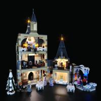 HiBrick灯饰 适用乐高75948霍格沃茨钟楼哈利波特系列积木LED灯光 请注意:仅售灯饰,不含积木