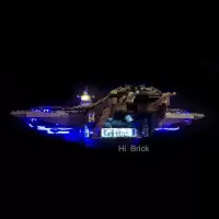 HiBrick灯饰 适用乐高76042神盾局天空母舰积木 LED灯光灯具配灯 请注意:仅售灯饰不含积木