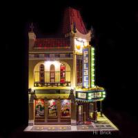 HiBrick灯饰 适用乐高10232电影院街景系列积木 led灯光灯具配灯 请注意:仅售灯饰,不含积木