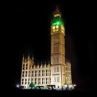 HiBrick灯饰 伦敦大本钟 适用乐高10253积木 创意建筑街景LED灯光 请注意:仅售灯饰,不含积木