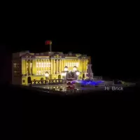 HiBrick灯饰 适用乐高21029白金汉宫积木 街景系列 LED灯光灯具 请注意:仅售灯饰,不含积木