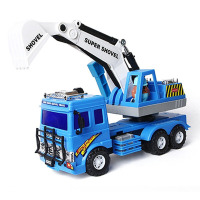 力利工程车32822 惯性翻斗车惯性车儿童春节小男孩汽车模型玩具