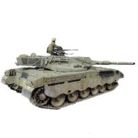 小号手军事模型小号手拼装坦克模型80103 1/35以色列梅卡瓦MK 2型主战坦克沙盘模型DIY静态